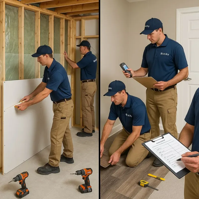 Repairs and Reconstruction process in Muscatine County, IA