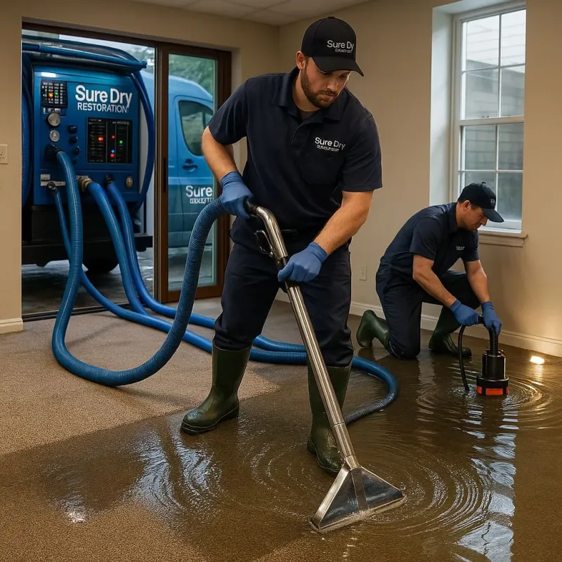 Water Extraction and Removal process in Muscatine County, IA